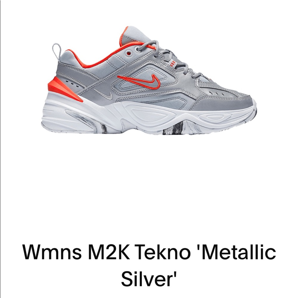 Nike M2K Tekno ‘Metallic Sliver’